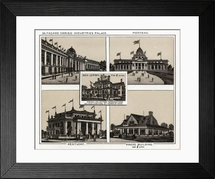 Framed Print : St. Louis World Fair, Missouri, USA Framed Print : St. Louis World Fair, Missouri, USA