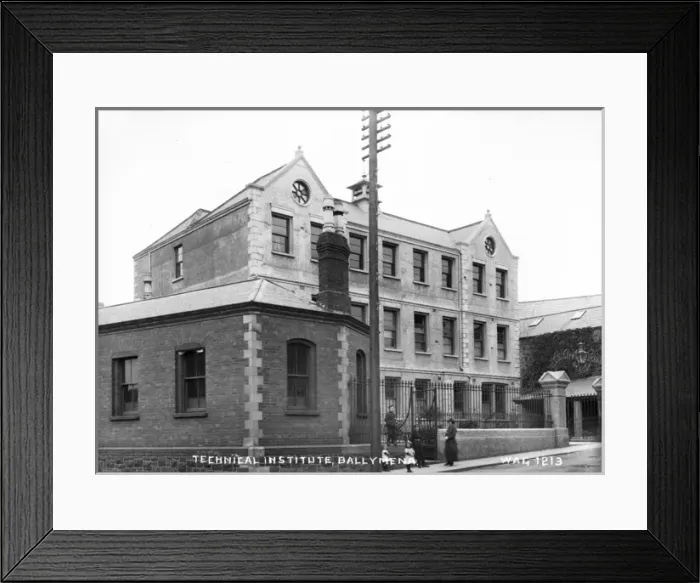 Framed Print : Technical Institute, Ballymena Framed Print : Technical Institute, Ballymena