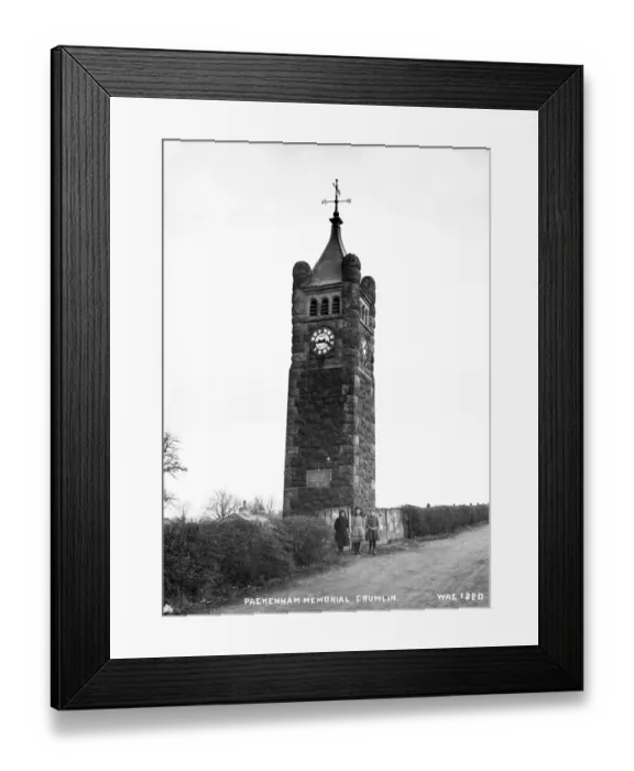 Framed Print : Packenham Memorial, Crumlin Framed Print : Packenham Memorial, Crumlin