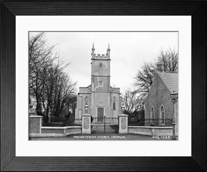 Framed Print : Presbyterian Church, Crumlin Framed Print : Presbyterian Church, Crumlin