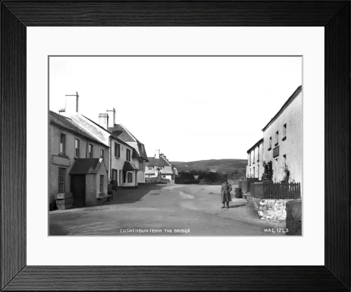 Framed Print : Cushendun from the Bridge Framed Print : Cushendun from the Bridge