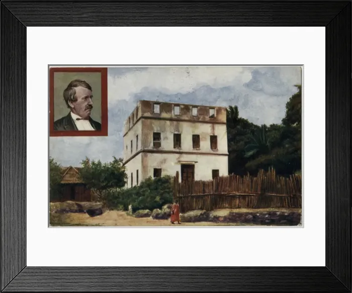 Framed Print : David Livingstones House, Zanzibar Framed Print : David Livingstones House, Zanzibar