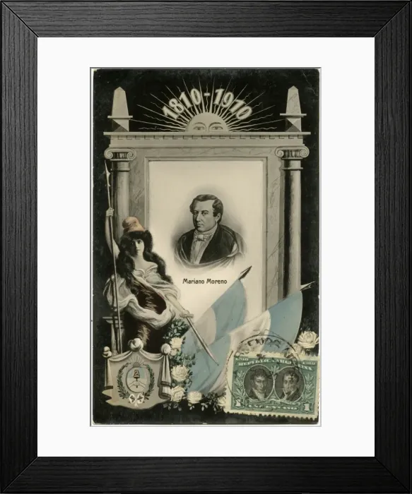 Framed Print : Mariano Moreno Framed Print : Mariano Moreno