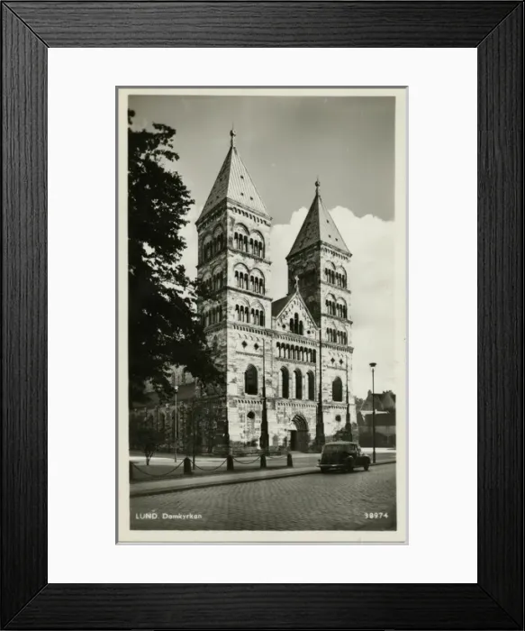 Framed Print : Lund Cathedral (Lutheran) in Skane (Scania), Swede Framed Print : Lund Cathedral (Lutheran) in Skane (Scania), Swede
