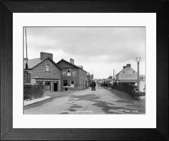 Framed Print : Carnlough from the Bridge Framed Print : Carnlough from the Bridge