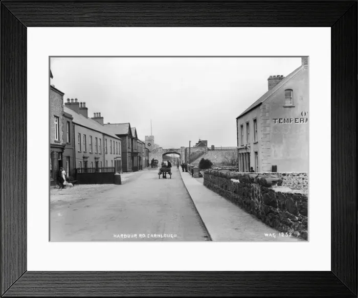 Framed Print : Harbour Road, Carnlough Framed Print : Harbour Road, Carnlough