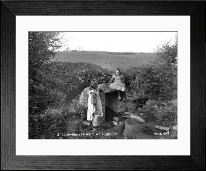Framed Print : St. Columbkilles Holy Well, Kells Framed Print : St. Columbkilles Holy Well, Kells