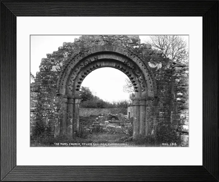 Framed Print : The Nuns Church, Relick Calliagh, Clonmacnois Framed Print : The Nuns Church, Relick Calliagh, Clonmacnois