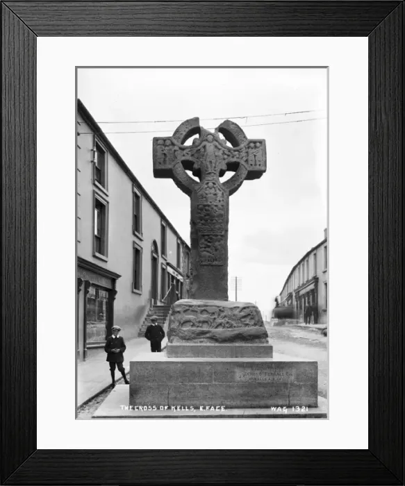 Framed Print : The Cross of Kells, East Face Framed Print : The Cross of Kells, East Face