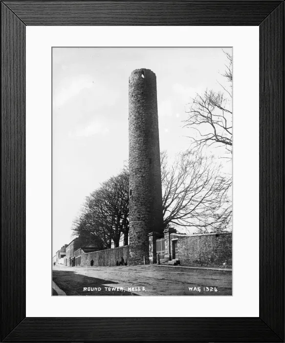 Framed Print : Round Tower, Kells Framed Print : Round Tower, Kells
