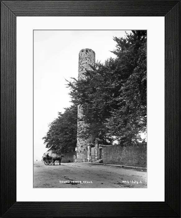 Framed Print : Round Tower, Kells Framed Print : Round Tower, Kells