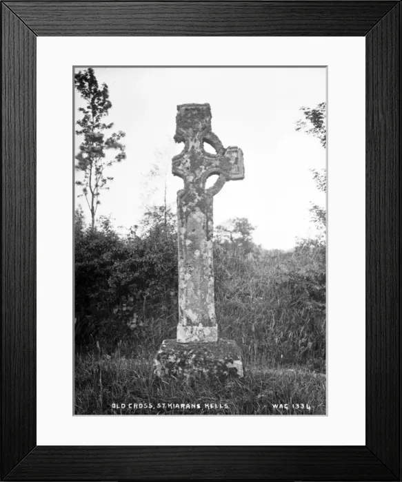 Framed Print : Old Cross, St. Kierans, Kells Framed Print : Old Cross, St. Kierans, Kells