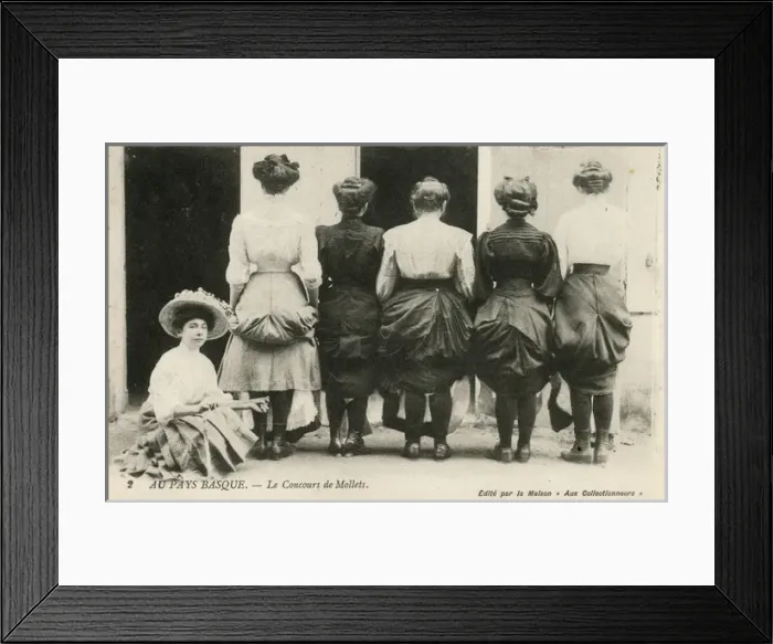 Framed Print : French Basque - Best Calves Competition Framed Print : French Basque - Best Calves Competition