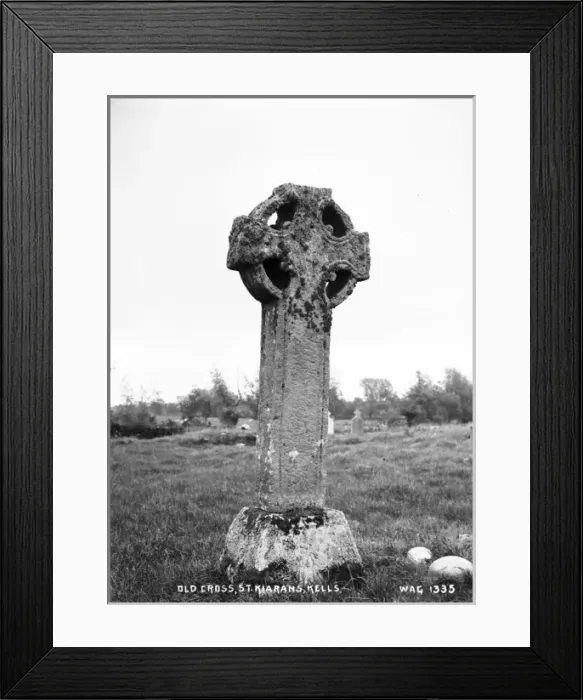 Framed Print : Old Cross, St. Kierans, Kells Framed Print : Old Cross, St. Kierans, Kells