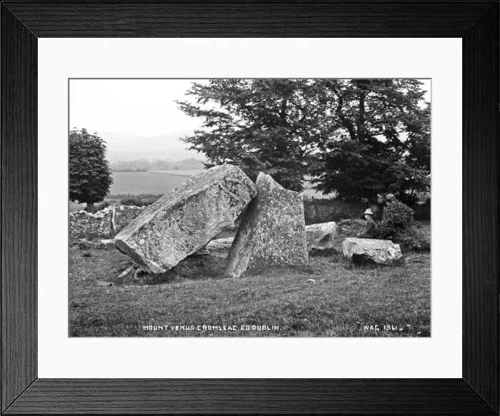 Framed Print : Mount Venus Cromlech, Co. Dublin Framed Print : Mount Venus Cromlech, Co. Dublin