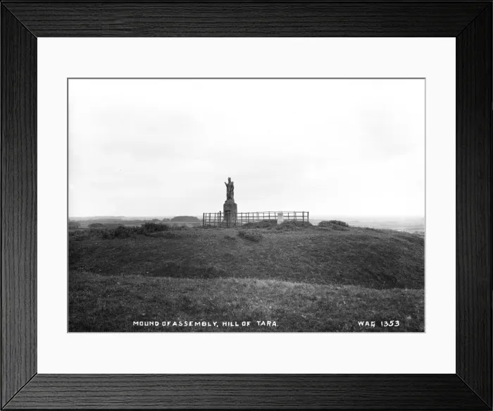Framed Print : Mound of the Assembly, Hill of Tara Framed Print : Mound of the Assembly, Hill of Tara