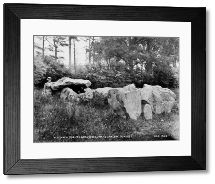 Framed Print : Kist-Vaen, (Giants Grave) Ballymascanlon, Dundalk