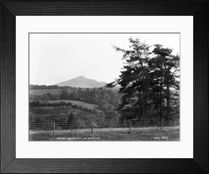 Framed Print : Great Sugerloaf, Co. Wicklow Framed Print : Great Sugerloaf, Co. Wicklow