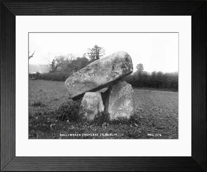 Framed Print : Ballybrack Cromlech, Co. Dublin Framed Print : Ballybrack Cromlech, Co. Dublin