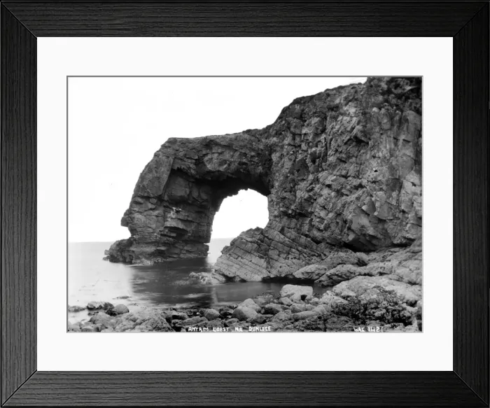 Framed Print : Antrim Coast nr Dunluce Framed Print : Antrim Coast nr Dunluce