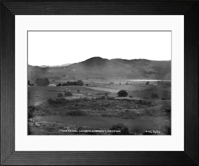 Framed Print : Stone Cashel, Loughislandreavy, Co. Down Framed Print : Stone Cashel, Loughislandreavy, Co. Down