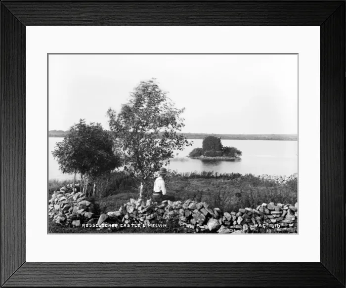 Framed Print : Rossclogher Castle, Lough Melvin Framed Print : Rossclogher Castle, Lough Melvin