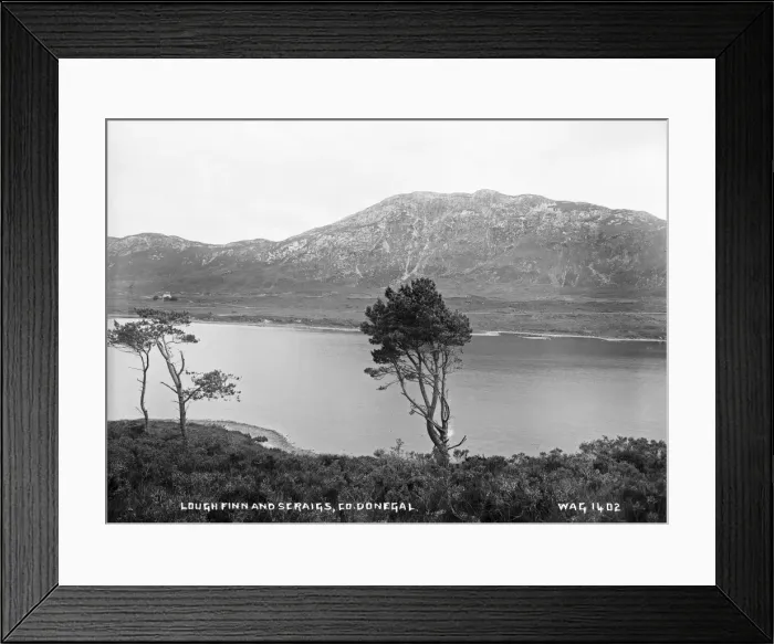 Framed Print : Lough Finn and Scraigs, Co. Donegal Framed Print : Lough Finn and Scraigs, Co. Donegal