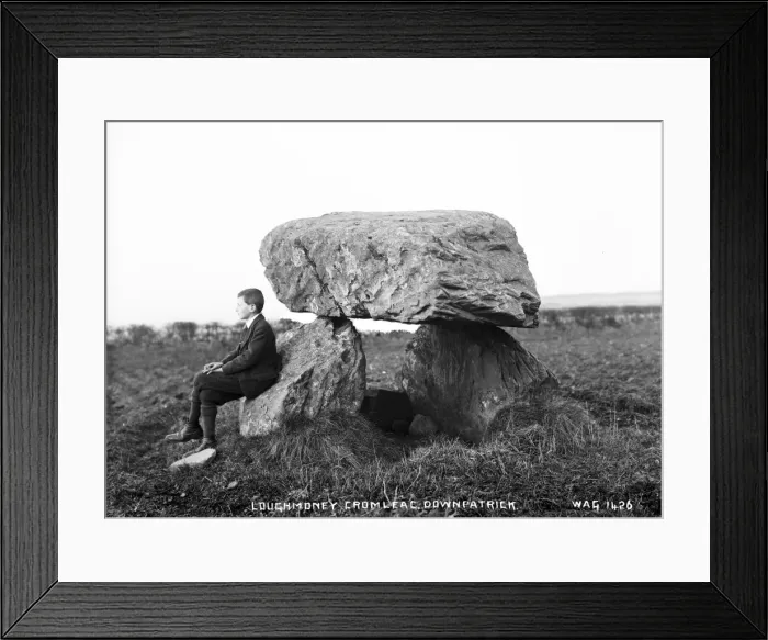 Framed Print : Loughmoney Cromlech, Downpatrick Framed Print : Loughmoney Cromlech, Downpatrick