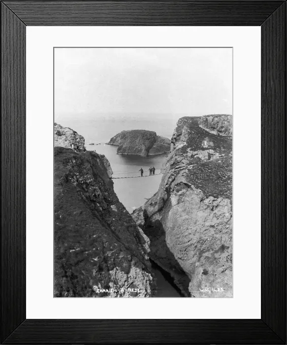 Framed Print : Carrick-A-Rede Framed Print : Carrick-A-Rede