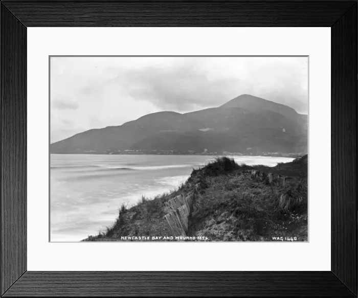 Framed Print : Newcastle Bay and Mourne Mountains Framed Print : Newcastle Bay and Mourne Mountains