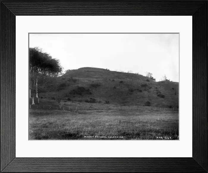 Framed Print : Mount Sandal, Coleraine Framed Print : Mount Sandal, Coleraine