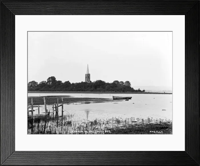 Framed Print : Church Island, Lough Beg Framed Print : Church Island, Lough Beg