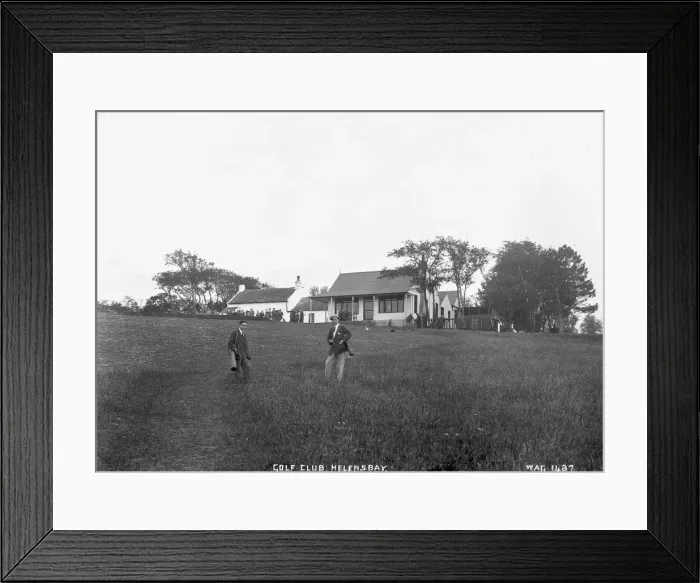 Framed Print : Golf Club, Helens Bay Framed Print : Golf Club, Helens Bay