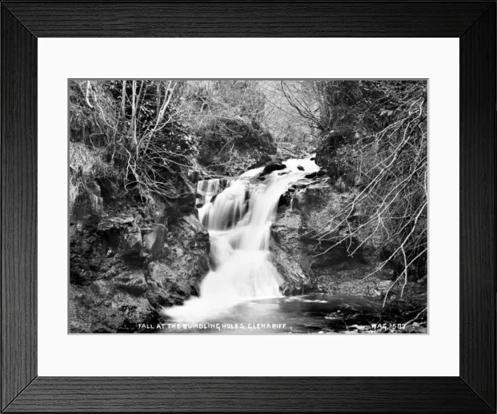 Framed Print : Fall at the Rumbling Holes, Glenariff Framed Print : Fall at the Rumbling Holes, Glenariff