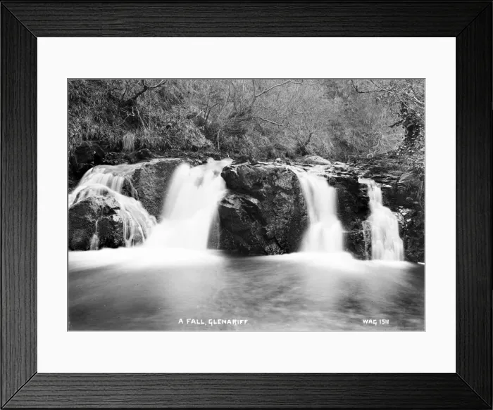 Framed Print : A Fall, Glenariff Framed Print : A Fall, Glenariff