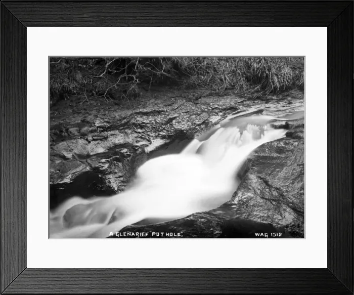 Framed Print : A Glenariff Pot Hole Framed Print : A Glenariff Pot Hole