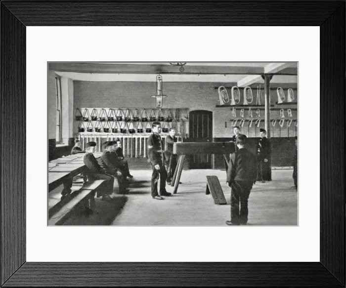 Framed Print : Gordon Boys Home, Nottingham - Gymnasium Framed Print : Gordon Boys Home, Nottingham - Gymnasium