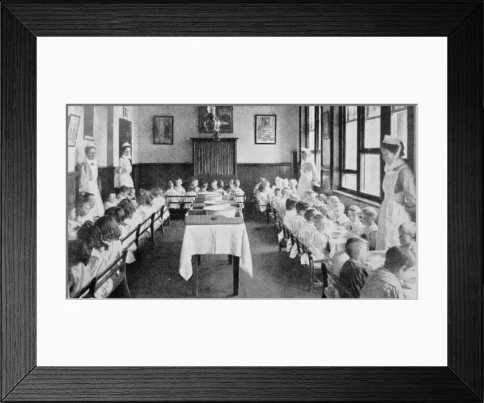 Framed Print : Barnardos Babies Castle, Hawkhurst, Kent - Breakfast Time Framed Print : Barnardos Babies Castle, Hawkhurst, Kent - Breakfast Time