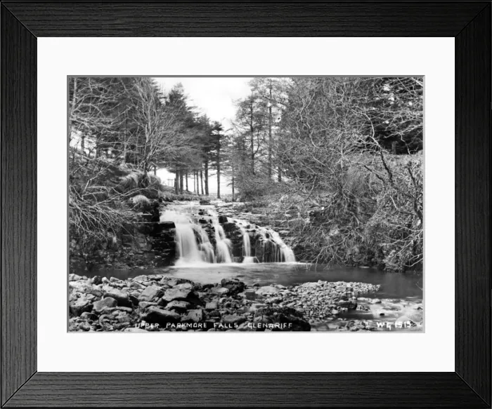 Framed Print : Upper Parkmore Falls, Glenariff Framed Print : Upper Parkmore Falls, Glenariff