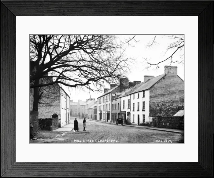 Framed Print : Mill Street, Cushendall Framed Print : Mill Street, Cushendall