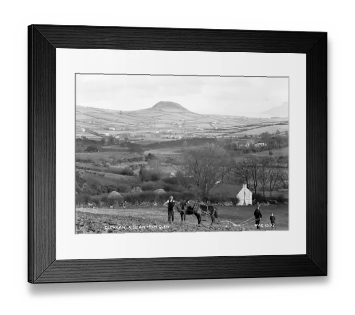 Framed Print : Glenaan, a Co. Antrim Glen Framed Print : Glenaan, a Co. Antrim Glen