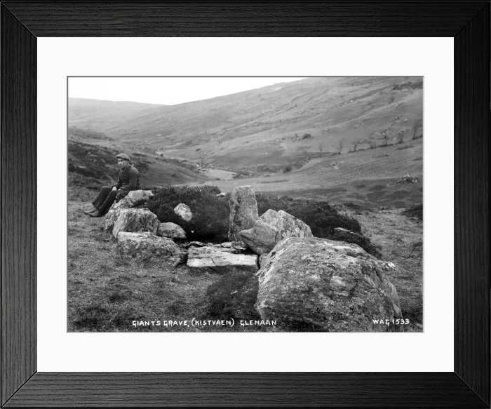 Framed Print : Giants Grave, (Kistvaen) Glenaan Framed Print : Giants Grave, (Kistvaen) Glenaan