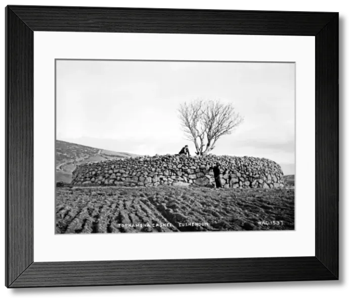 Framed Print : Tornamona Cashel, Cushendun Framed Print : Tornamona Cashel, Cushendun