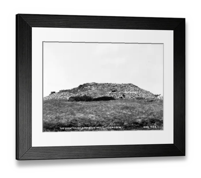Framed Print : The Great Cairn, Carnbane West, Lough Crew Framed Print : The Great Cairn, Carnbane West, Lough Crew