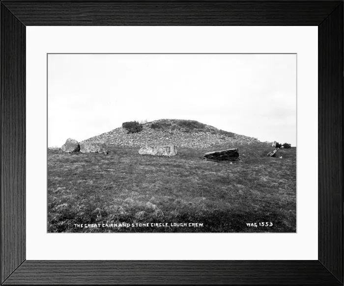 Framed Print : The Great Cairn and Stone Circle, Lough Crew Framed Print : The Great Cairn and Stone Circle, Lough Crew