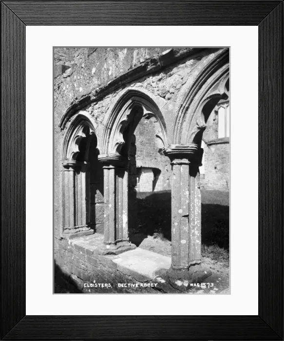 Framed Print : Cloisters, Bective Abbey Framed Print : Cloisters, Bective Abbey