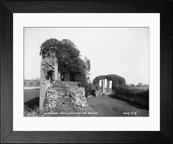 Framed Print : Newtown Trim Castle on the Boyne Framed Print : Newtown Trim Castle on the Boyne