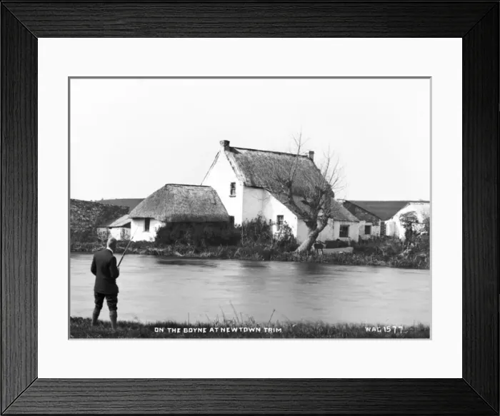 Framed Print : On the Boyne at Newtown Trim Framed Print : On the Boyne at Newtown Trim