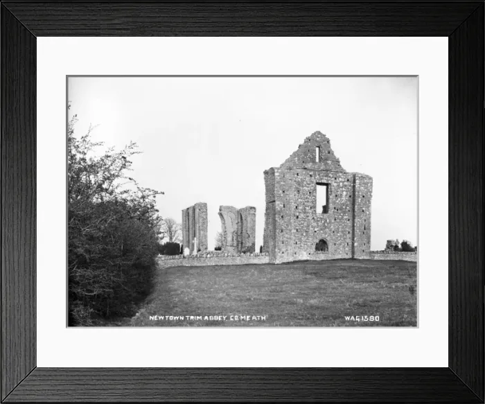 Framed Print : Newtown Trim Abbey, Co. Meath Framed Print : Newtown Trim Abbey, Co. Meath