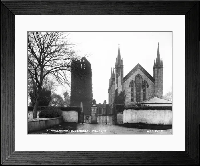 Framed Print : St. Maelruains Old Church, Tallaght Framed Print : St. Maelruains Old Church, Tallaght